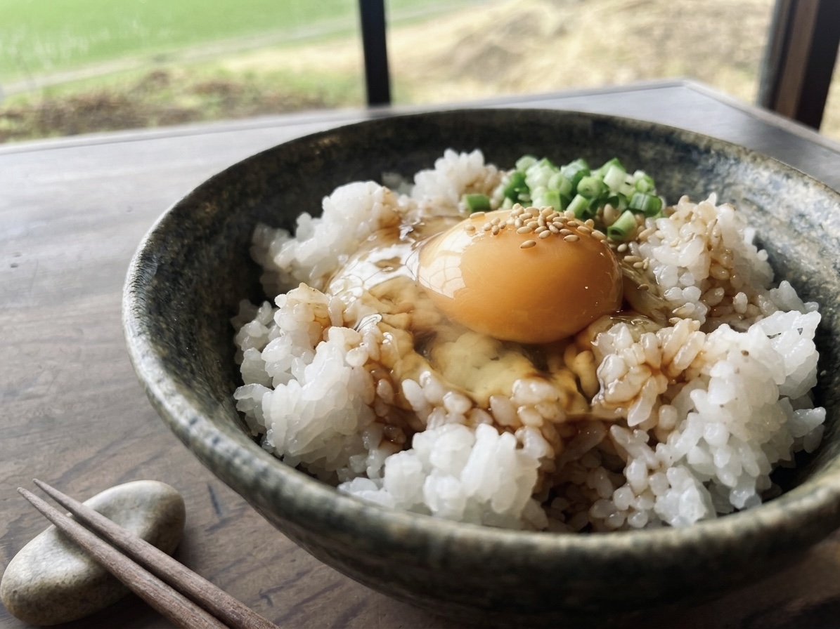 至高の燻香たまごかけご飯(TKG)